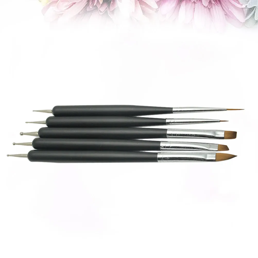 5Pcs Nail Art Pen Set Double End Dotting Stylus Nylon Brush Precise Manicure Carving Nail Design Tools Manicure Pen
5Pcs Nail Art Pen Set Double End Dotting Stylus Nylon Brush Precise Manicure Carving Nail Design Tools Manicure Pen