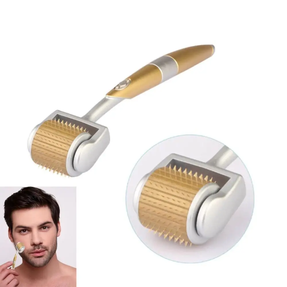 Whitening Face Roller Portable Firm Skin Needling Instrument Easy to Use Skin Care Tool for face care and hair-loss treatment
Whitening Face Roller Portable Firm Skin Needling Instrument Easy to Use Skin Care Tool for face care and hair-loss treatment