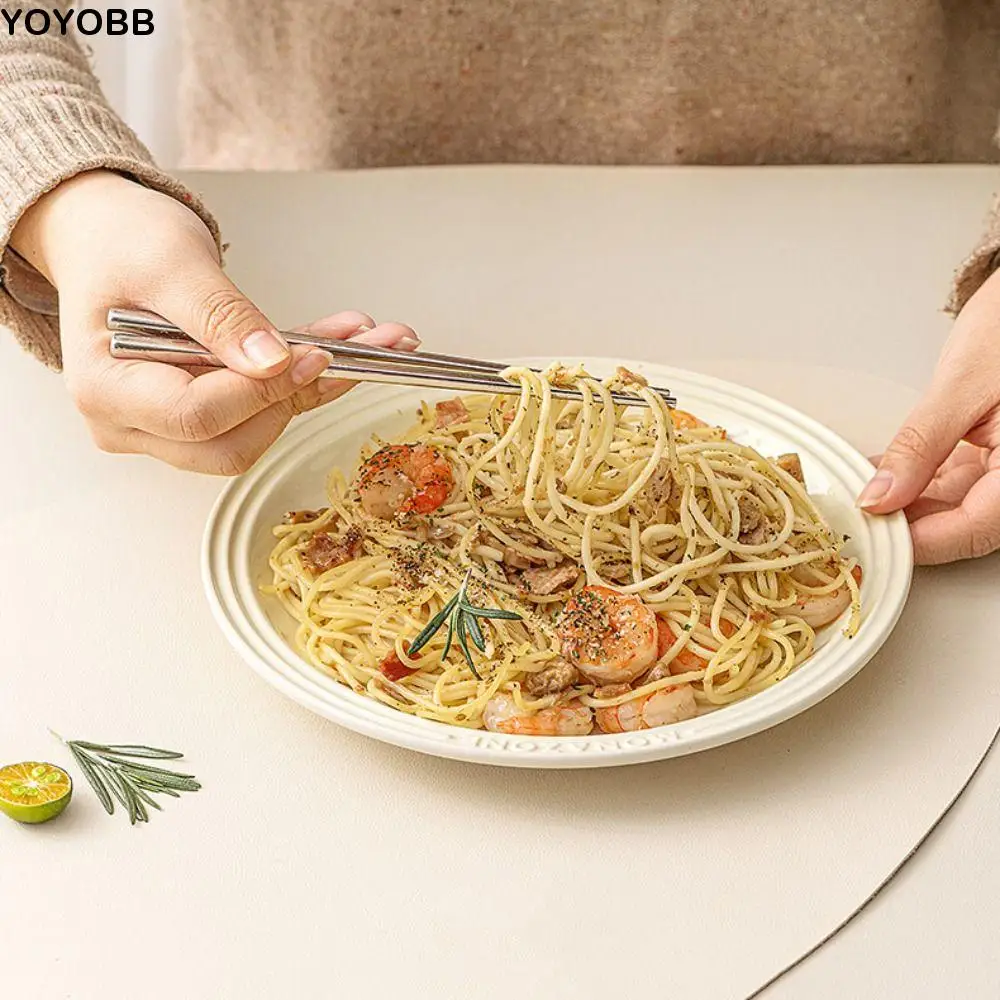 Набор ложек для палочек для еды из нержавеющей стали, портативный многоразовый ящик для хранения столовых приборов, устойчивый к высоким температурам прочный чехол для посуды 
Набор ложек для палочек для еды из нержавеющей стали, портативный многоразовый ящик для хранения столовых приборов, устойчивый к высоким температурам прочный чехол для посуды