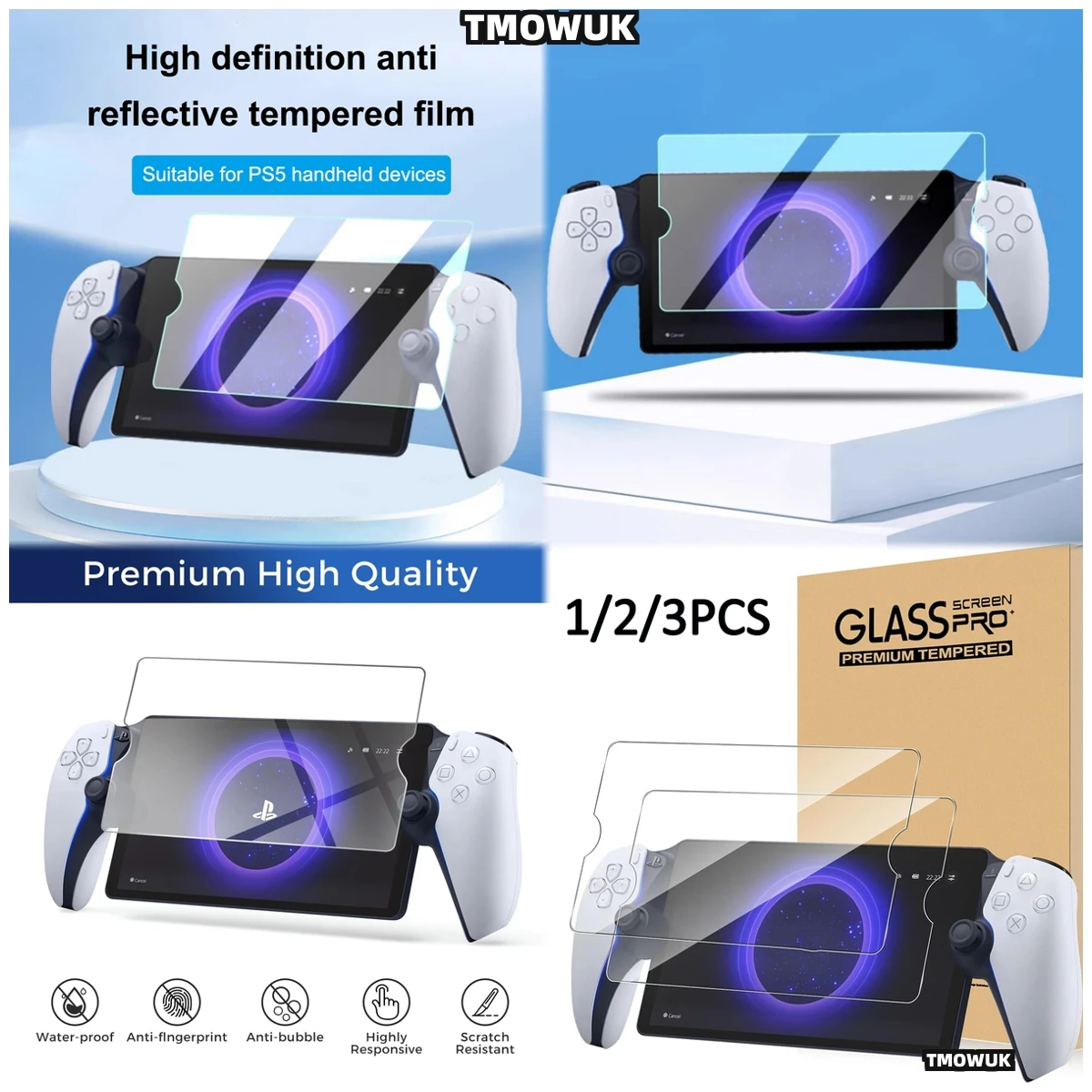 Toughened Glass Screen Protector For Sony PlayStation Portable PS5 Anti-Scratch Ultra Clear Accs
Toughened Glass Screen Protector For Sony PlayStation Portable PS5 Anti-Scratch Ultra Clear Accs