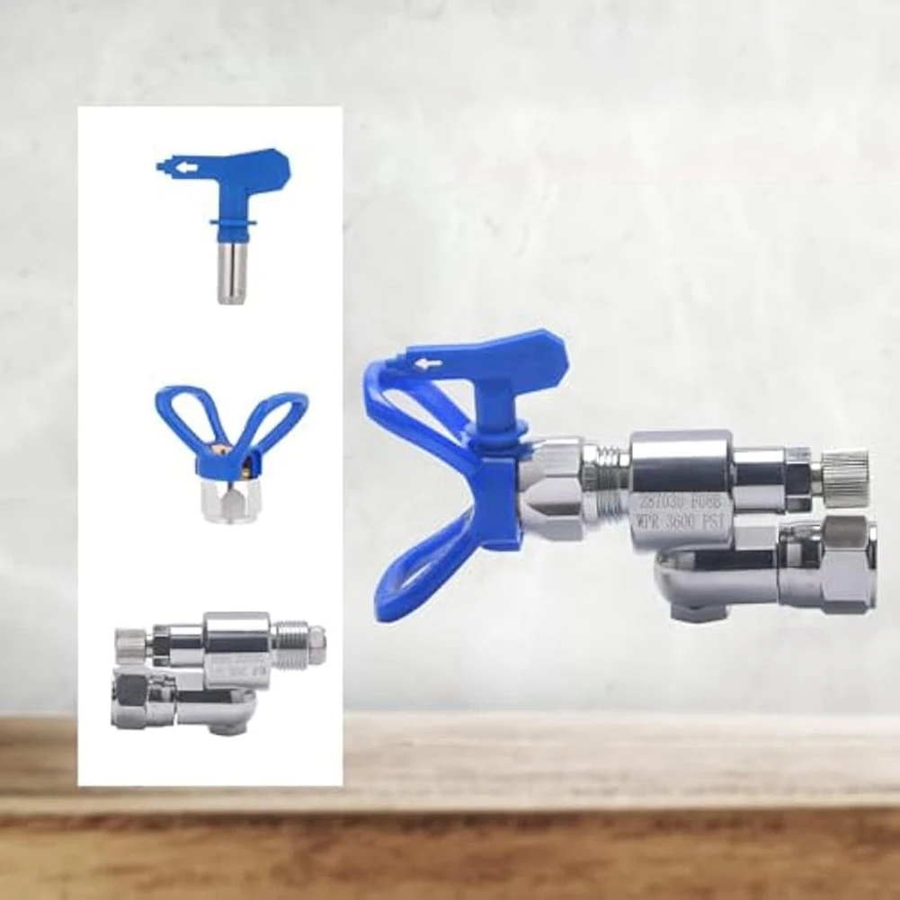 287030 Cleanshot Shut-Off Valve Airless Paint Sprayers Swivel Joint Extension Rotary Airless Sprayers Connection Thread-AA70
287030 Cleanshot Shut-Off Valve Airless Paint Sprayers Swivel Joint Extension Rotary Airless Sprayers Connection Thread-AA70