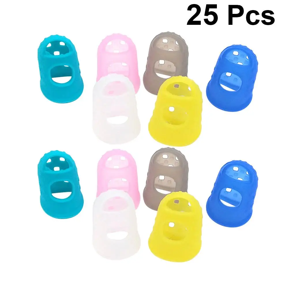 25 Pcs Finger Cots Protectors Silicone Fingertip Guards Silicone Finger Guards Durable Comfortable Breathable Accessories
25 Pcs Finger Cots Protectors Silicone Fingertip Guards Silicone Finger Guards Durable Comfortable Breathable Accessories