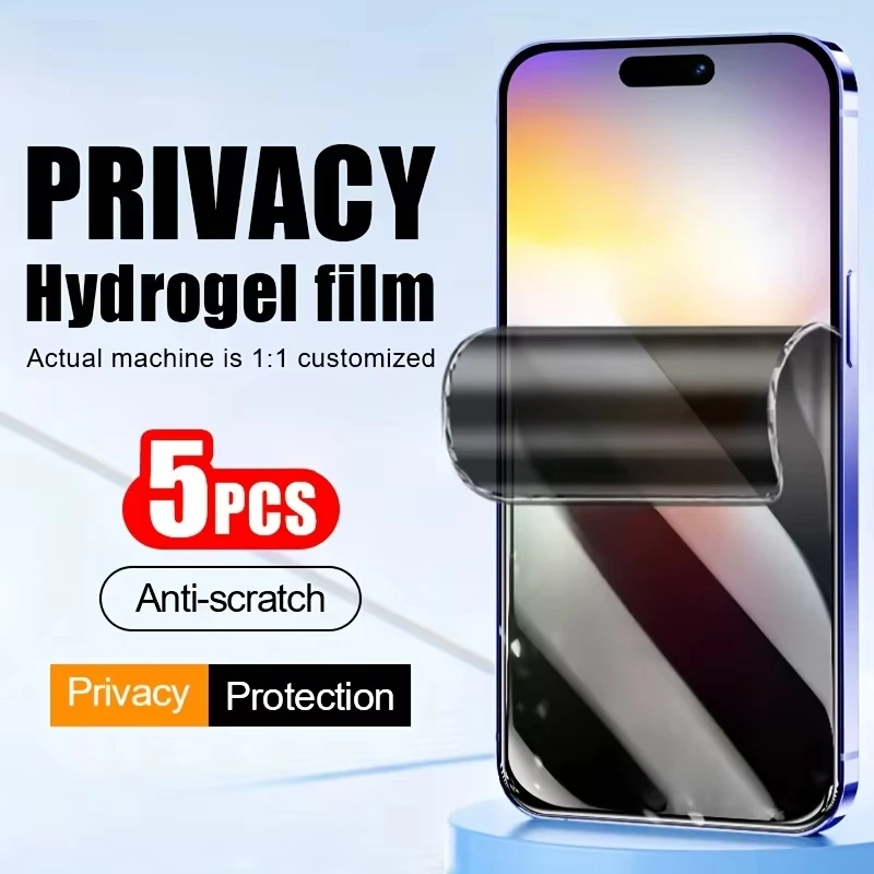 5Pcs Anti-Spy Hydrogel Film for Samsung S26 S25 Ultra S24 S23 S22 S21 FE Plus A56 A55 A54 A36 A35 A26 A16 A06 Privacy Protector
5Pcs Anti-Spy Hydrogel Film for Samsung S26 S25 Ultra S24 S23 S22 S21 FE Plus A56 A55 A54 A36 A35 A26 A16 A06 Privacy Protector