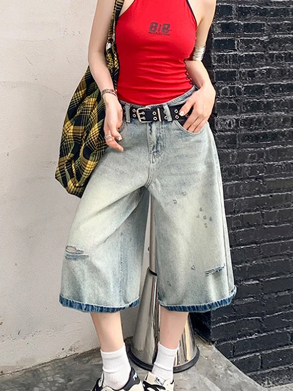 American Sle Men's Summer Thin Loose Retro Trendy Denim orts Casual Seven-Foot Pants Youthful Vitali Workwear Trousers
American Sle Men's Summer Thin Loose Retro Trendy Denim orts Casual Seven-Foot Pants Youthful Vitali Workwear Trousers