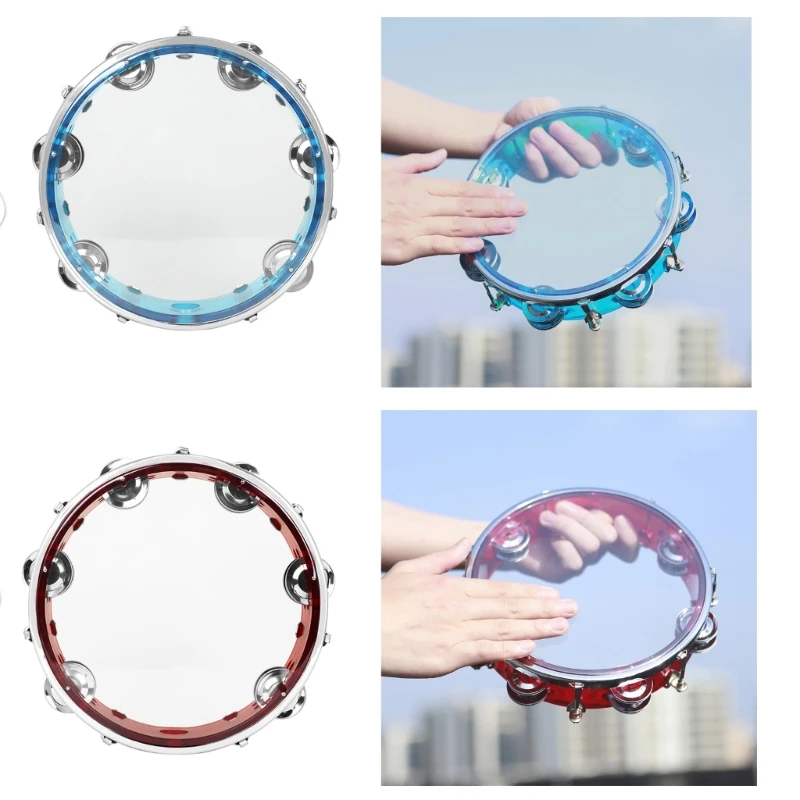 Double Row Tambourine Round Form Musical Tambourine Metal Bells Handheld Party Percussion Drum Instruments Tambourine 24BD
Double Row Tambourine Round Form Musical Tambourine Metal Bells Handheld Party Percussion Drum Instruments Tambourine 24BD