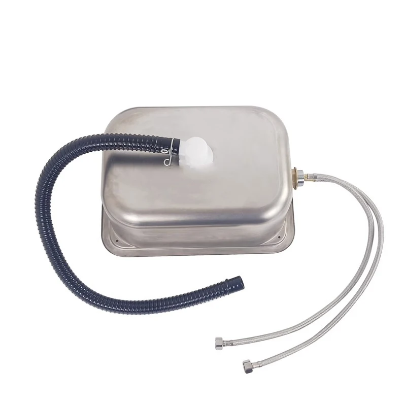 RV small sink with cover Folding hidden faucet Side open B-type RV sink RV kitchen basin stainless steel
RV small sink with cover Folding hidden faucet Side open B-type RV sink RV kitchen basin stainless steel