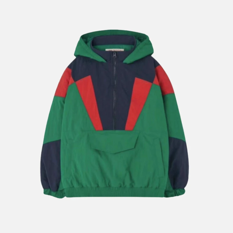 Children's Jacket OUYANG&IVAN24 Autumn New Color Matching Cotton Jacket for Boys Girls Casual Loose Hooded Jacket Outwear Top
Children's Jacket OUYANG&IVAN24 Autumn New Color Matching Cotton Jacket for Boys Girls Casual Loose Hooded Jacket Outwear Top