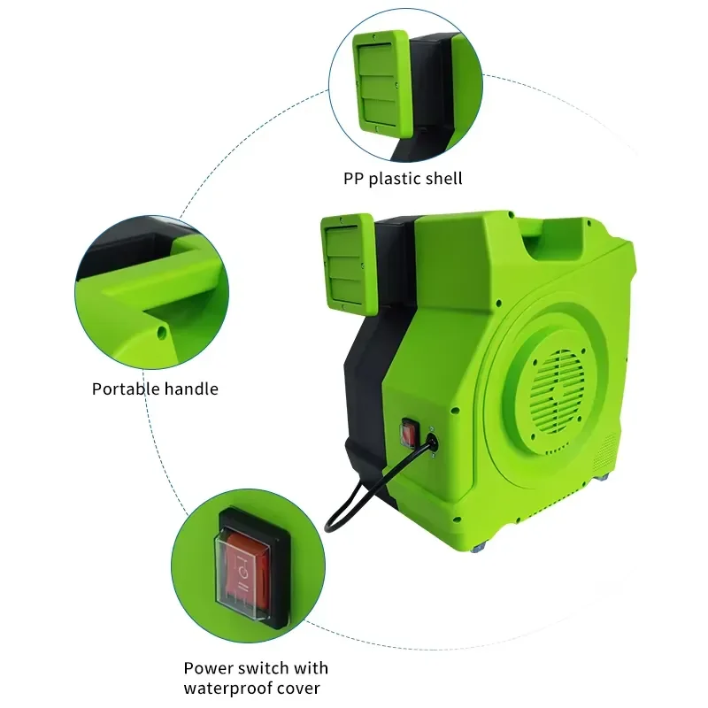 2HP High Quality Powerful Inflatable Air Blower for Bouncy Castles
2HP High Quality Powerful Inflatable Air Blower for Bouncy Castles