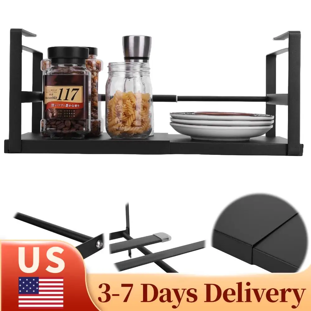 Retractable Storage Shelf Seasoning Bottle Storage Rack Expandable Under Shelf Storage Rack for Fridge Kitchen Pantry Bathroom
Retractable Storage Shelf Seasoning Bottle Storage Rack Expandable Under Shelf Storage Rack for Fridge Kitchen Pantry Bathroom