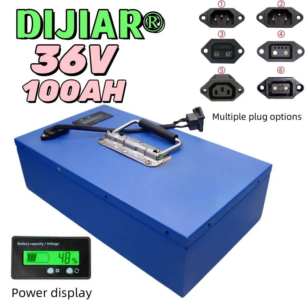 Air freight fast transportation, 36V20AH-100Ah, 18650 full capacity lithium battery, metal shell, applied to 250-3000W equipment
Air freight fast transportation, 36V20AH-100Ah, 18650 full capacity lithium battery, metal shell, applied to 250-3000W equipment