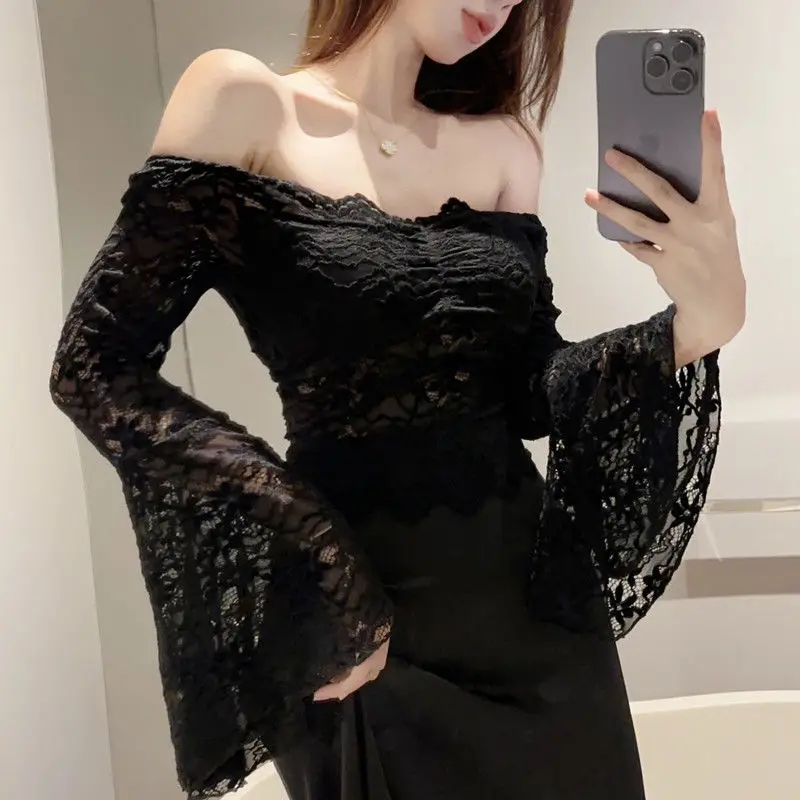 Стиль Pure Desire для ночного клуба, уличная кружевная рубашка для женщин, легкий дофамин, зрелый стиль, облегающий топ с высокой талией для похудения
Стиль Pure Desire для ночного клуба, уличная кружевная рубашка для женщин, легкий дофамин, зрелый стиль, облегающий топ с высокой талией для похудения