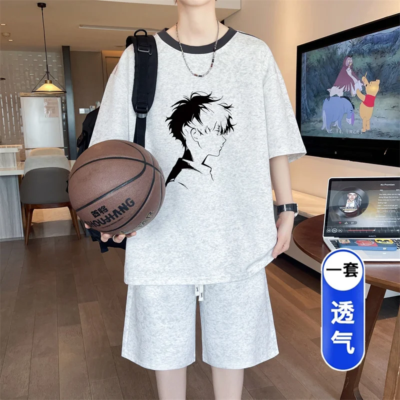 2026 Summer New Style Men's Fashion Casual Cotton Short-Sleeved Shorts Set
2026 Summer New Style Men's Fashion Casual Cotton Short-Sleeved Shorts Set