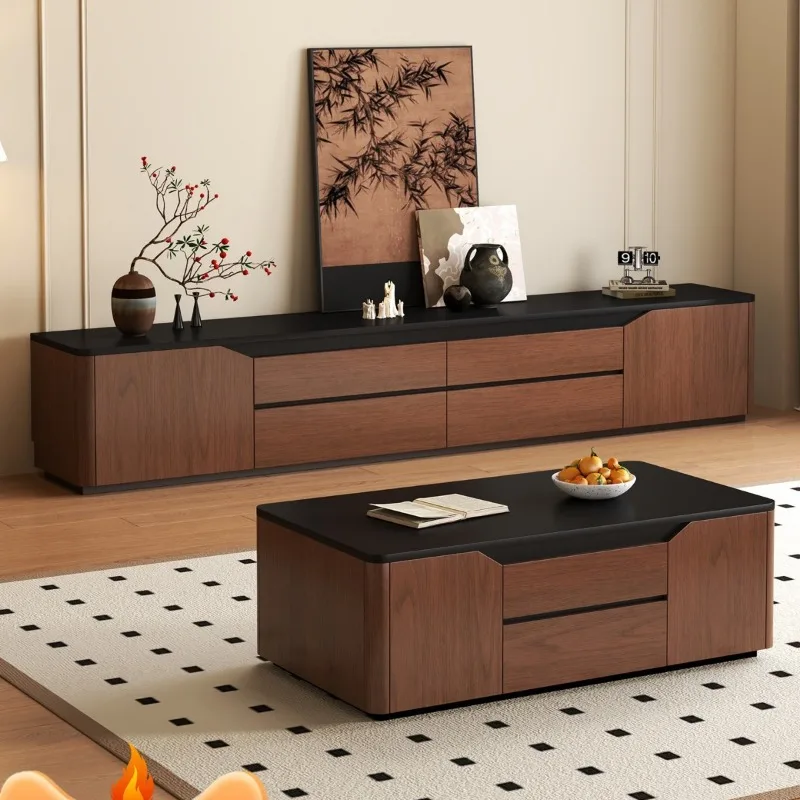 corner TV cabinet coffee table combination light luxury modern simple Chinese living room household small apartment floor
corner TV cabinet coffee table combination light luxury modern simple Chinese living room household small apartment floor