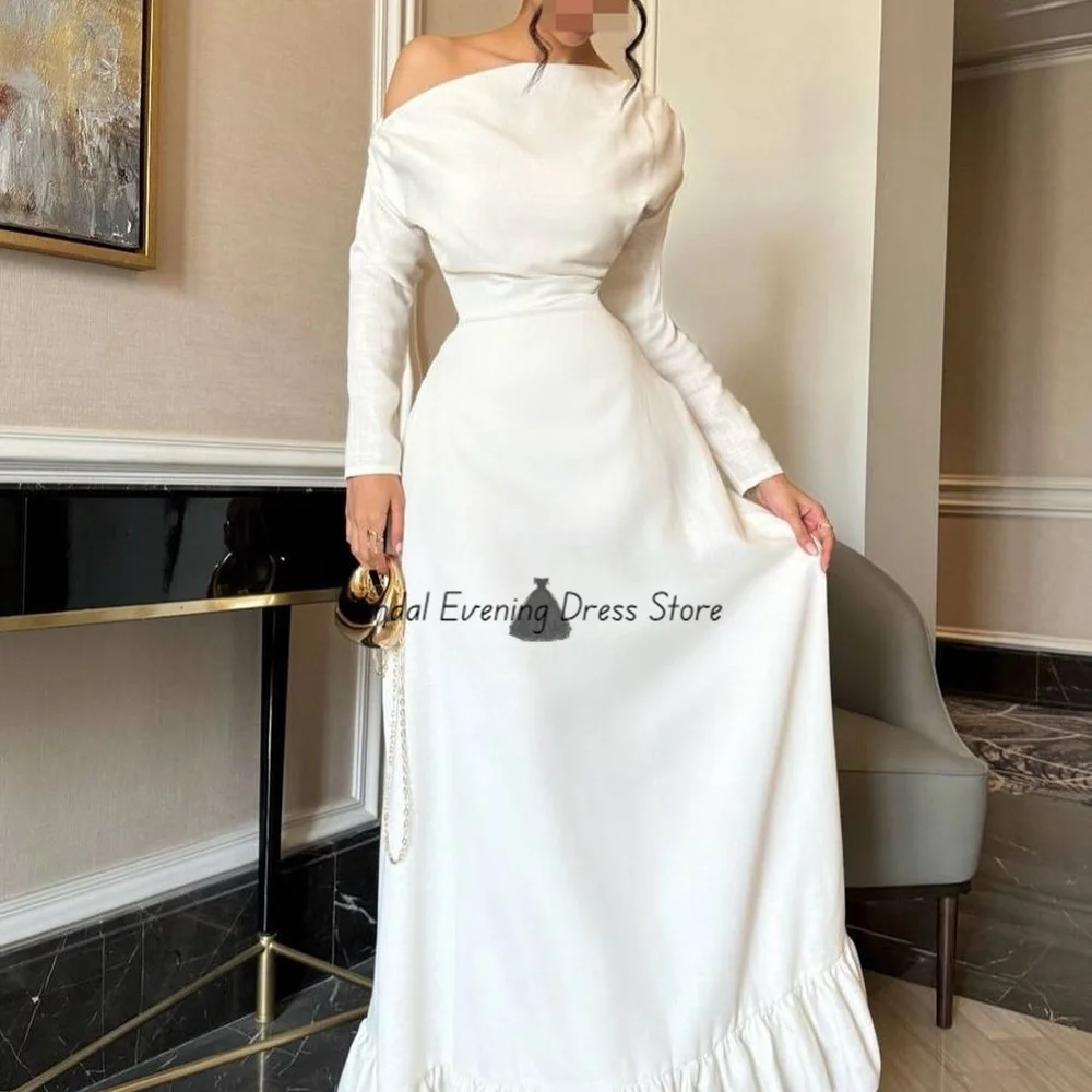 Vindal High Quality Vintage Ankle-Length A-Line Prom Dresses Long Sleeves Satin Sexy Luxury Wedding Prom Party Gowns Dresses
Vindal High Quality Vintage Ankle-Length A-Line Prom Dresses Long Sleeves Satin Sexy Luxury Wedding Prom Party Gowns Dresses