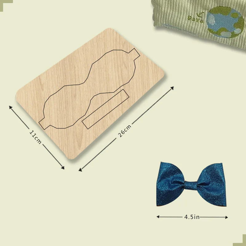CS05 Stand-alone 4.5-inch Lovely bow Wooden Cutting Die For Most Cutting Machines
CS05 Stand-alone 4.5-inch Lovely bow Wooden Cutting Die For Most Cutting Machines
