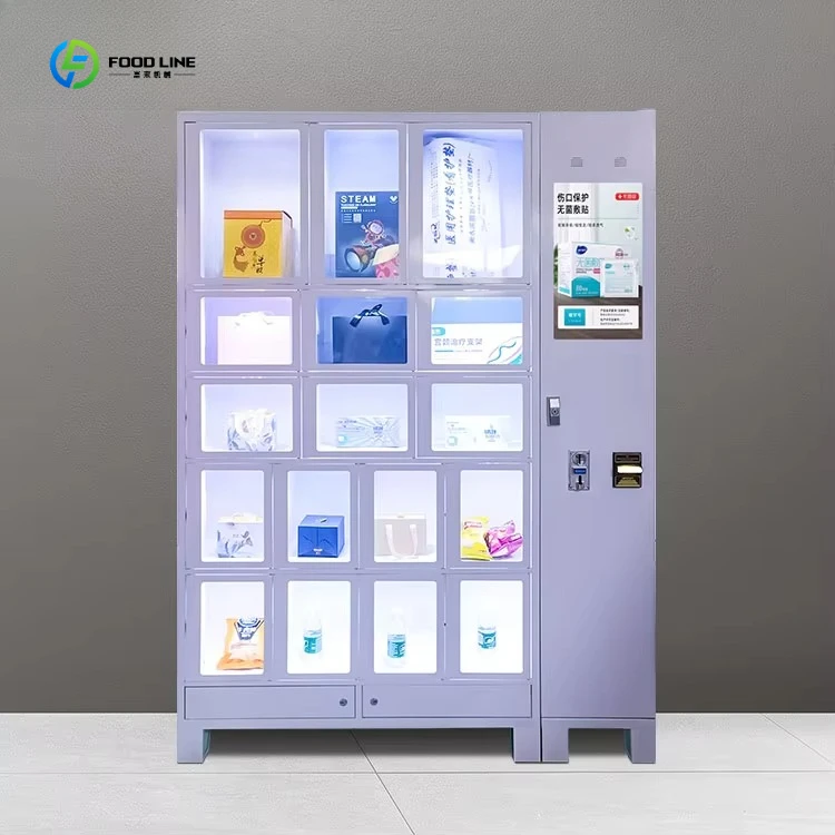 FL Customized Touch Screen Prize Locker Custom Compartment Metal Locker Vending Machine Smart Vending Machine for Small Business
FL Customized Touch Screen Prize Locker Custom Compartment Metal Locker Vending Machine Smart Vending Machine for Small Business