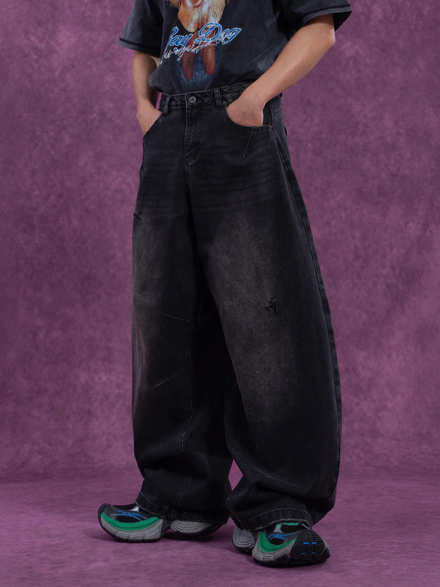 Black Wide Leg Knife Pants Worn Casual Denim Jeans Men Distressed Loose Straight Tube Jeans Cool Street Style Citylaziestplayer
Black Wide Leg Knife Pants Worn Casual Denim Jeans Men Distressed Loose Straight Tube Jeans Cool Street Style Citylaziestplayer