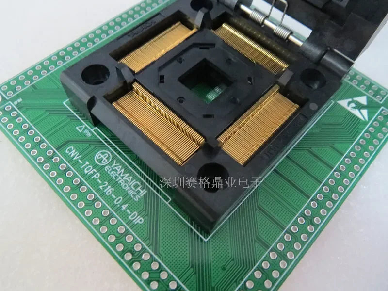 IC51-2164-1887-10 LQFP216 Разъем для сжигания 0,4 мм, позолота, сиденье для тестирования IC, испытательный стенд для гнезда
IC51-2164-1887-10 LQFP216 Разъем для сжигания 0,4 мм, позолота, сиденье для тестирования IC, испытательный стенд для гнезда