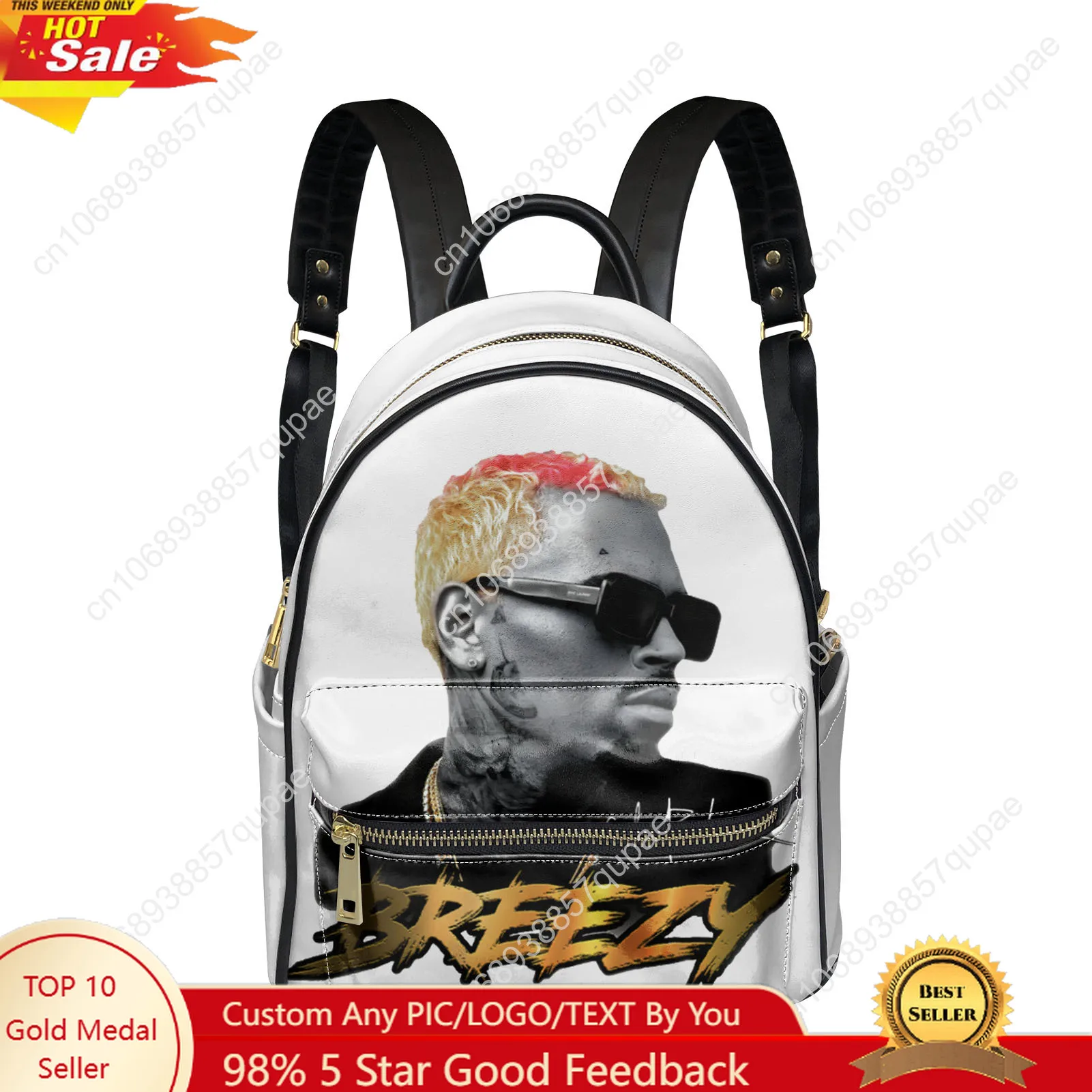 Chris Brown Hip hop Rap Rock Singer Backpack Womens Men Personalized Double Shoulder Bag Business Travel Bookbag Rucksack
Chris Brown Hip hop Rap Rock Singer Backpack Womens Men Personalized Double Shoulder Bag Business Travel Bookbag Rucksack