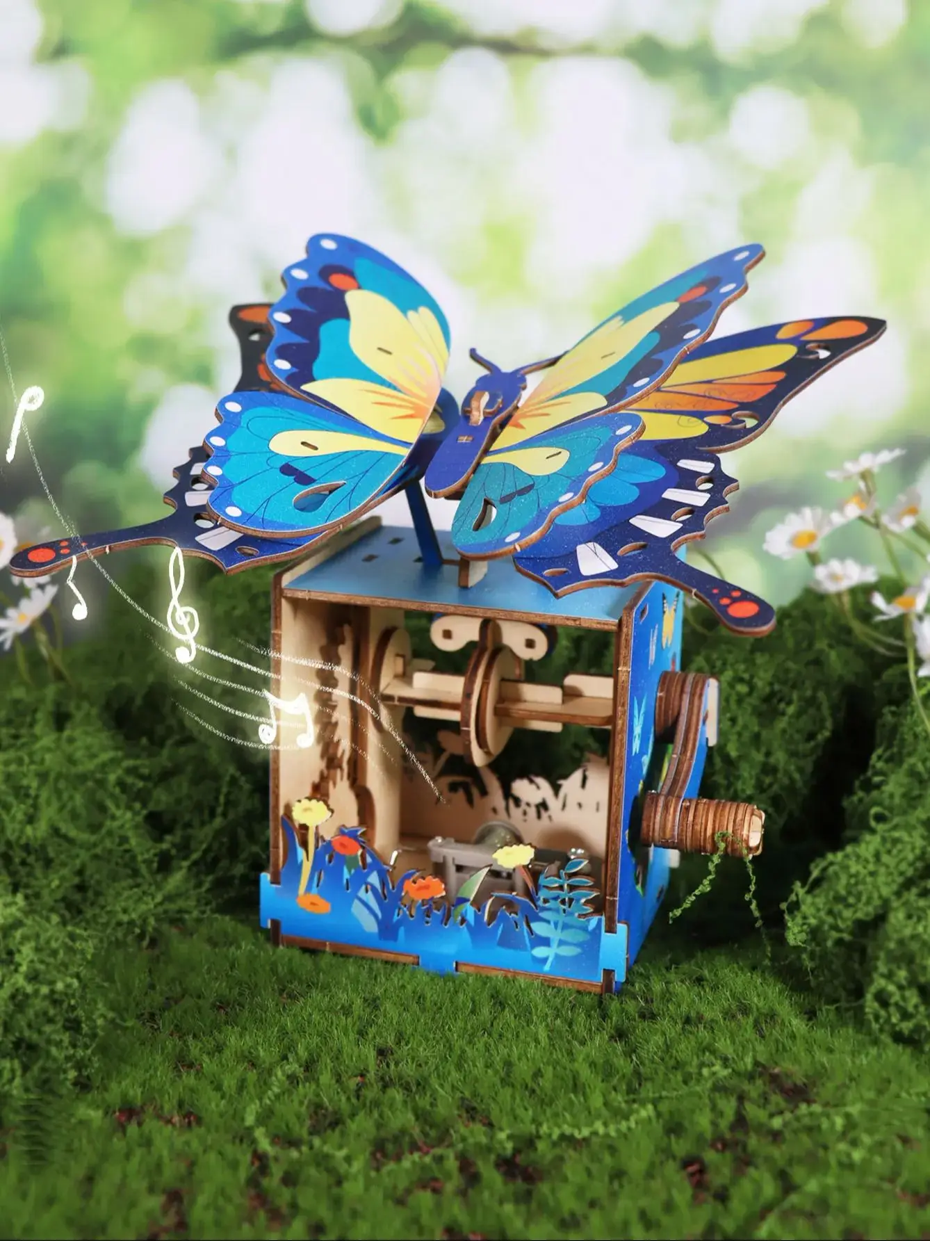 3D Wooden Puzzles for Adults You Are My Sunshine Colorful Butterfly Music Box Model Kits DIY Handmade Crafts for Adults
3D Wooden Puzzles for Adults You Are My Sunshine Colorful Butterfly Music Box Model Kits DIY Handmade Crafts for Adults