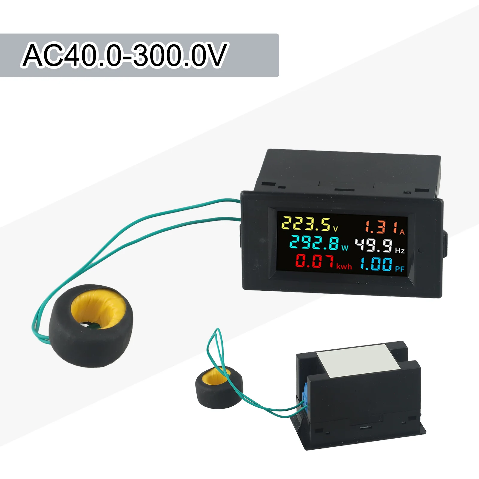 1pc LCD Digital Meter AC40-300V 100A Digital Volt Amp Watt Detector Voltage Current Power Factor Meter Power Tools Parts
1pc LCD Digital Meter AC40-300V 100A Digital Volt Amp Watt Detector Voltage Current Power Factor Meter Power Tools Parts