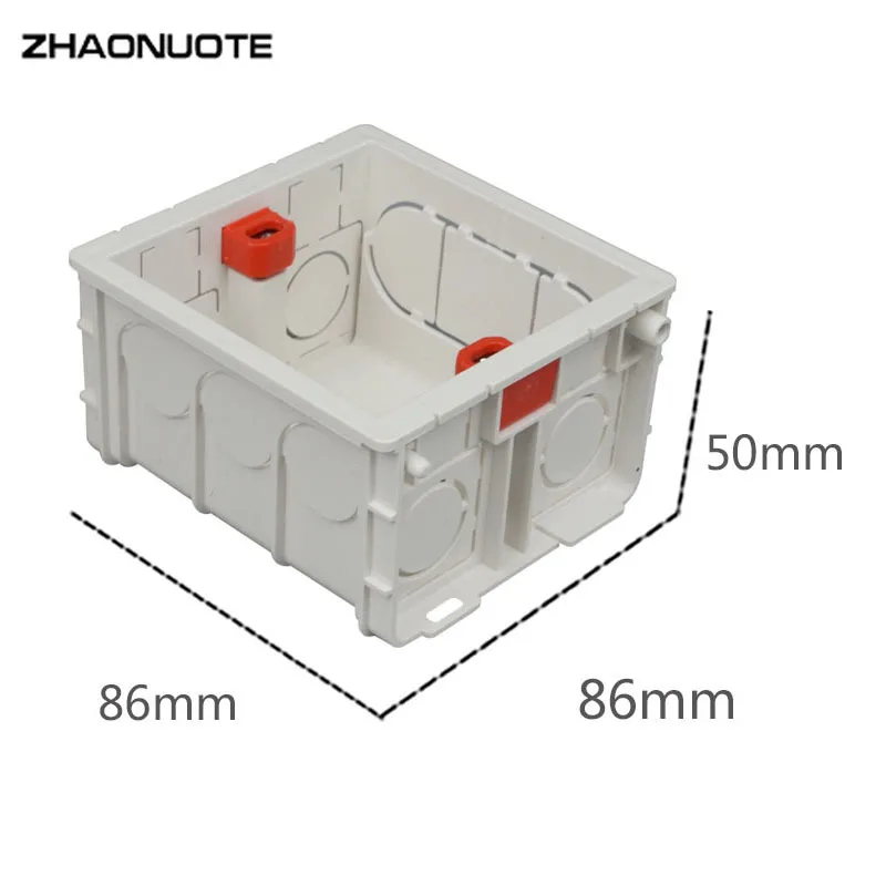 Type 86 Splicing Cassette Wall Switch Socket Junction Box PVC Concealed Bottom Box Wire Project Case
Type 86 Splicing Cassette Wall Switch Socket Junction Box PVC Concealed Bottom Box Wire Project Case