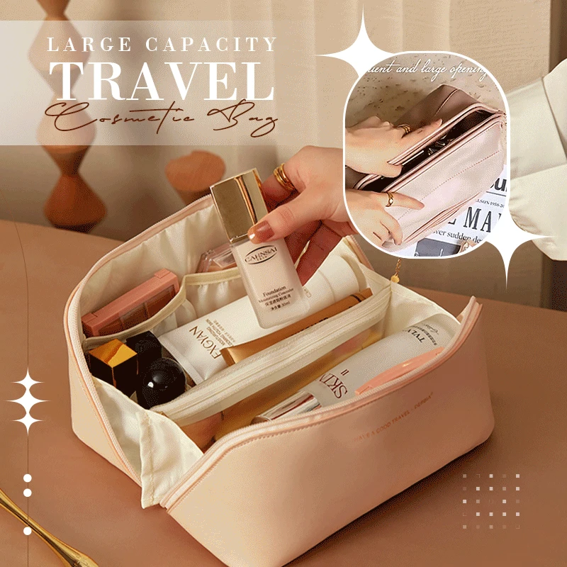 Large Capacity Travel Cosmetic Bag Multifunction Travel Cosmetic Bag Women Toiletries Organizer Female Storage Make Up Case Tool
Large Capacity Travel Cosmetic Bag Multifunction Travel Cosmetic Bag Women Toiletries Organizer Female Storage Make Up Case Tool