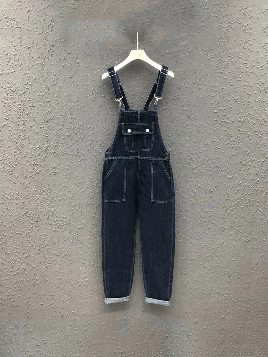 Модные женские джинсовые комбинезоны с широкими штанинами, повседневные, с высокой талией, из смесового хлопка, летние, новые, универсальные, подходят ко всему
Модные женские джинсовые комбинезоны с широкими штанинами, повседневные, с высокой талией, из смесового хлопка, летние, новые, универсальные, подходят ко всему