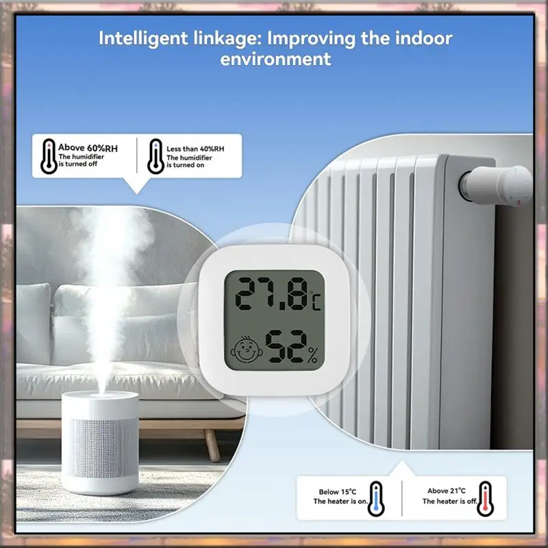 BAAZ HOT Smart Tuya Zigbee Датчик температуры и влажности с отчетом на живое приложение и ЖК-экраном
BAAZ HOT Smart Tuya Zigbee Датчик температуры и влажности с отчетом на живое приложение и ЖК-экраном