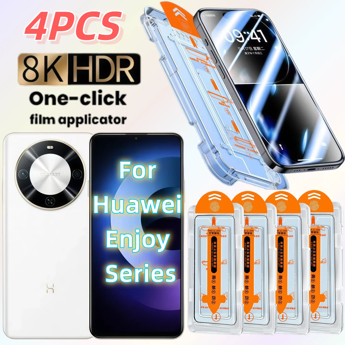 4PCS For HUAWEI Enjoy Z10/20SE/20Pro/30E/50Pro/50Plus/60Pro/70S/70Z/80/WIKO Hi Enjoy 60s/WIKO Hi Enjoy 70m HD tempered glass
4PCS For HUAWEI Enjoy Z10/20SE/20Pro/30E/50Pro/50Plus/60Pro/70S/70Z/80/WIKO Hi Enjoy 60s/WIKO Hi Enjoy 70m HD tempered glass
