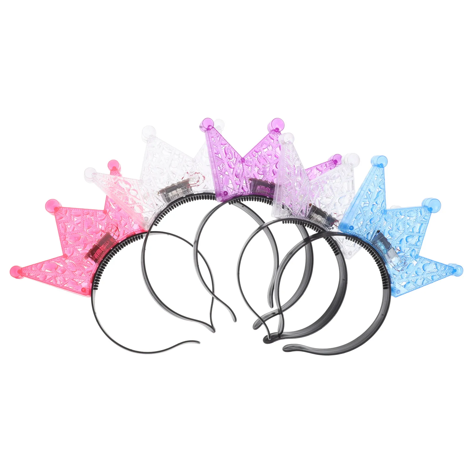 5Pcs LED Crown Headband Shining Hair Accessories Children Clasp Reusable Batteries Christmas Party Concert LED
5Pcs LED Crown Headband Shining Hair Accessories Children Clasp Reusable Batteries Christmas Party Concert LED