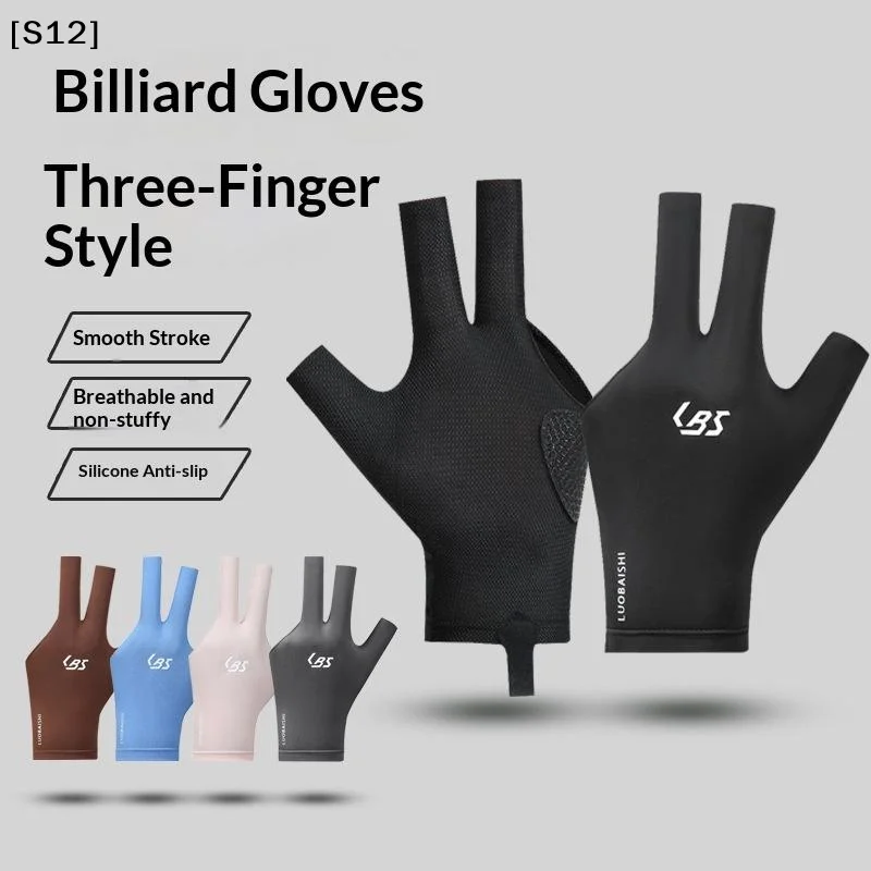 1PC Left Right Hand Billiard Gloves Open Three Finger Non-Slip Wear Resistant Snooker Pool Gloves Billiard Training Glove【S12】
1PC Left Right Hand Billiard Gloves Open Three Finger Non-Slip Wear Resistant Snooker Pool Gloves Billiard Training Glove【S12】