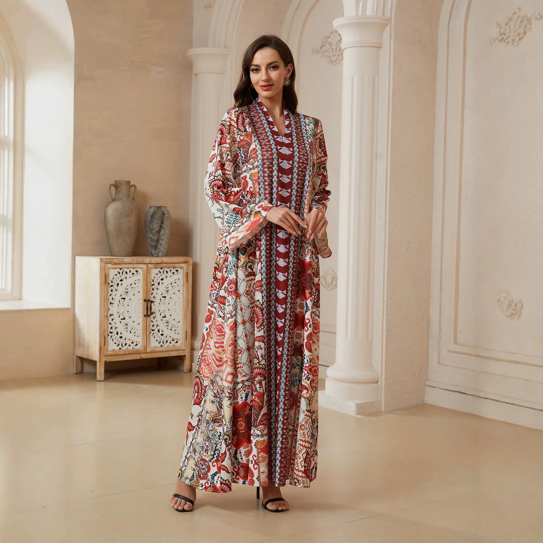 Abaya Africa Eid Muslim Women Party Dresses Jalabiya Flower Print Vestidos Dubai Abayas Kaftan Islam Ramadan Morocco Long Robe
Abaya Africa Eid Muslim Women Party Dresses Jalabiya Flower Print Vestidos Dubai Abayas Kaftan Islam Ramadan Morocco Long Robe