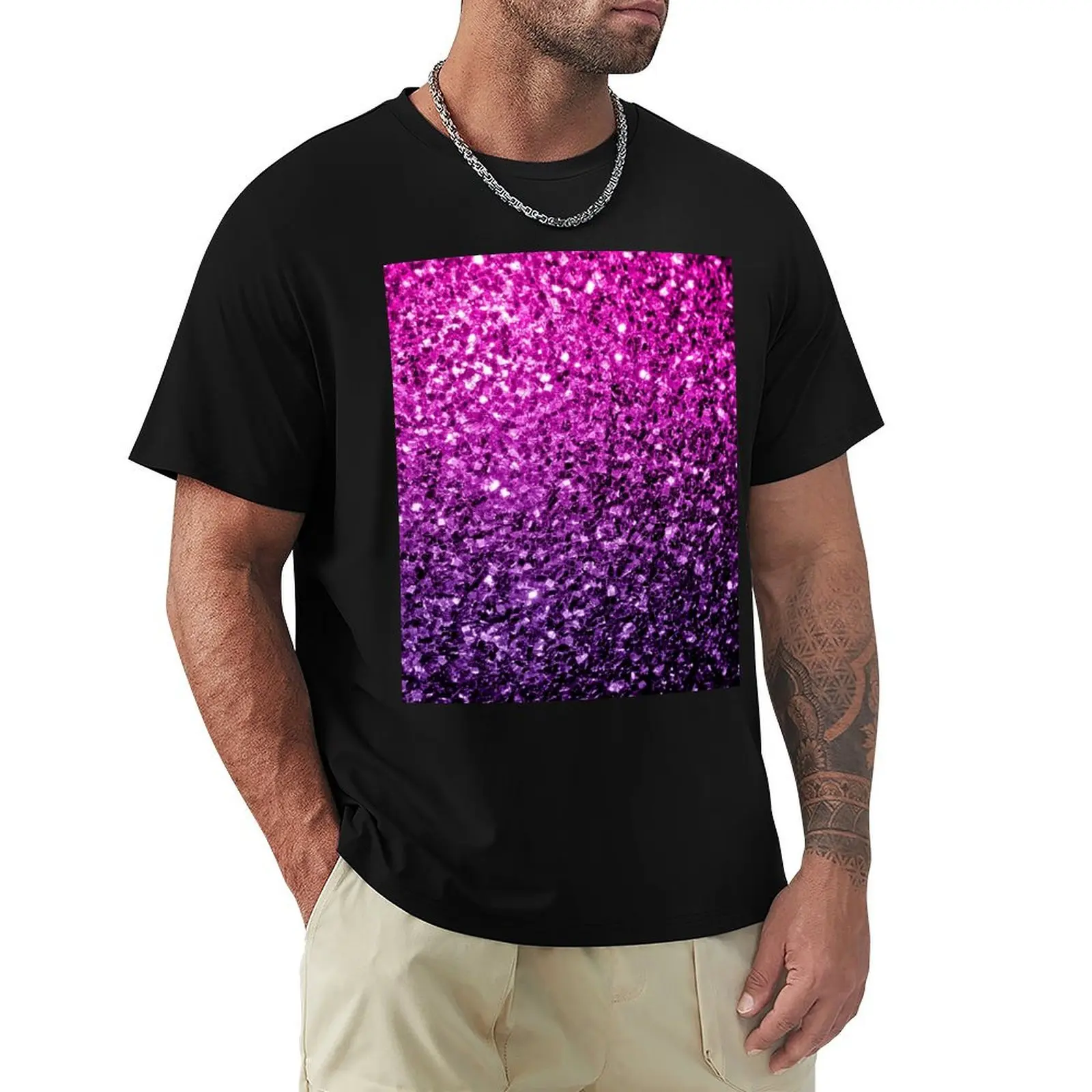 Purple Pink Ombre faux glitter sparkles (Photo of Glitter - Not Reflective) T-Shirt tees men clothes
Purple Pink Ombre faux glitter sparkles (Photo of Glitter - Not Reflective) T-Shirt tees men clothes