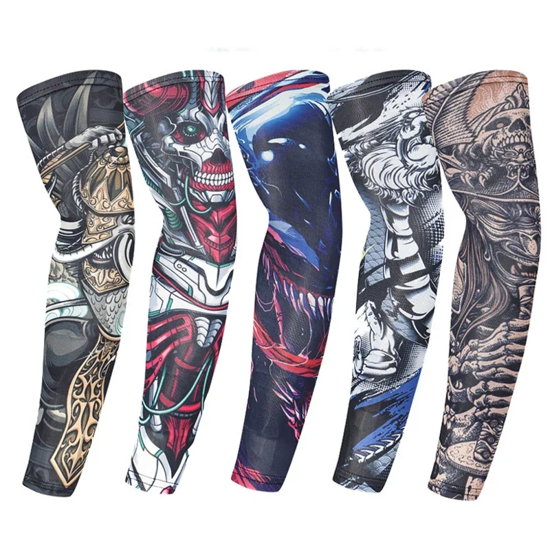 2PCS Breathable UV Protective Tattoo Arm Sleeve Driving Running Vissen Fietsen Mouwen Basketball Cover Skull Fishing Arm Sleeves
2PCS Breathable UV Protective Tattoo Arm Sleeve Driving Running Vissen Fietsen Mouwen Basketball Cover Skull Fishing Arm Sleeves