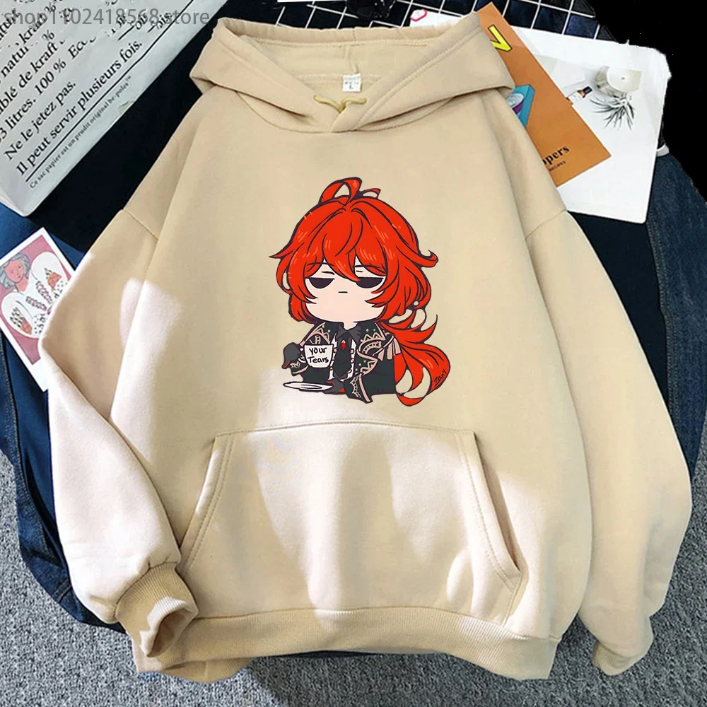 Genshin Impact Hoodies Diluc Print Hoody Hot Game Sweatshirt Women Crewneck Korean Style Sudaderas Para Mujer Cosplay Costume
Genshin Impact Hoodies Diluc Print Hoody Hot Game Sweatshirt Women Crewneck Korean Style Sudaderas Para Mujer Cosplay Costume