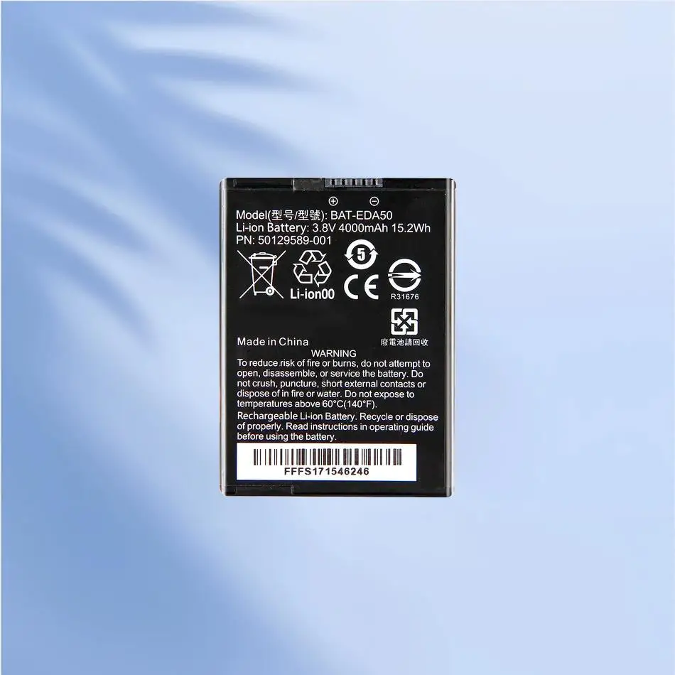 Сменный аккумулятор BAT-EDA50 для портативного клеммного устройства Honeywell EDA50 Eda50hc EDA40 EDA50K
Сменный аккумулятор BAT-EDA50 для портативного клеммного устройства Honeywell EDA50 Eda50hc EDA40 EDA50K