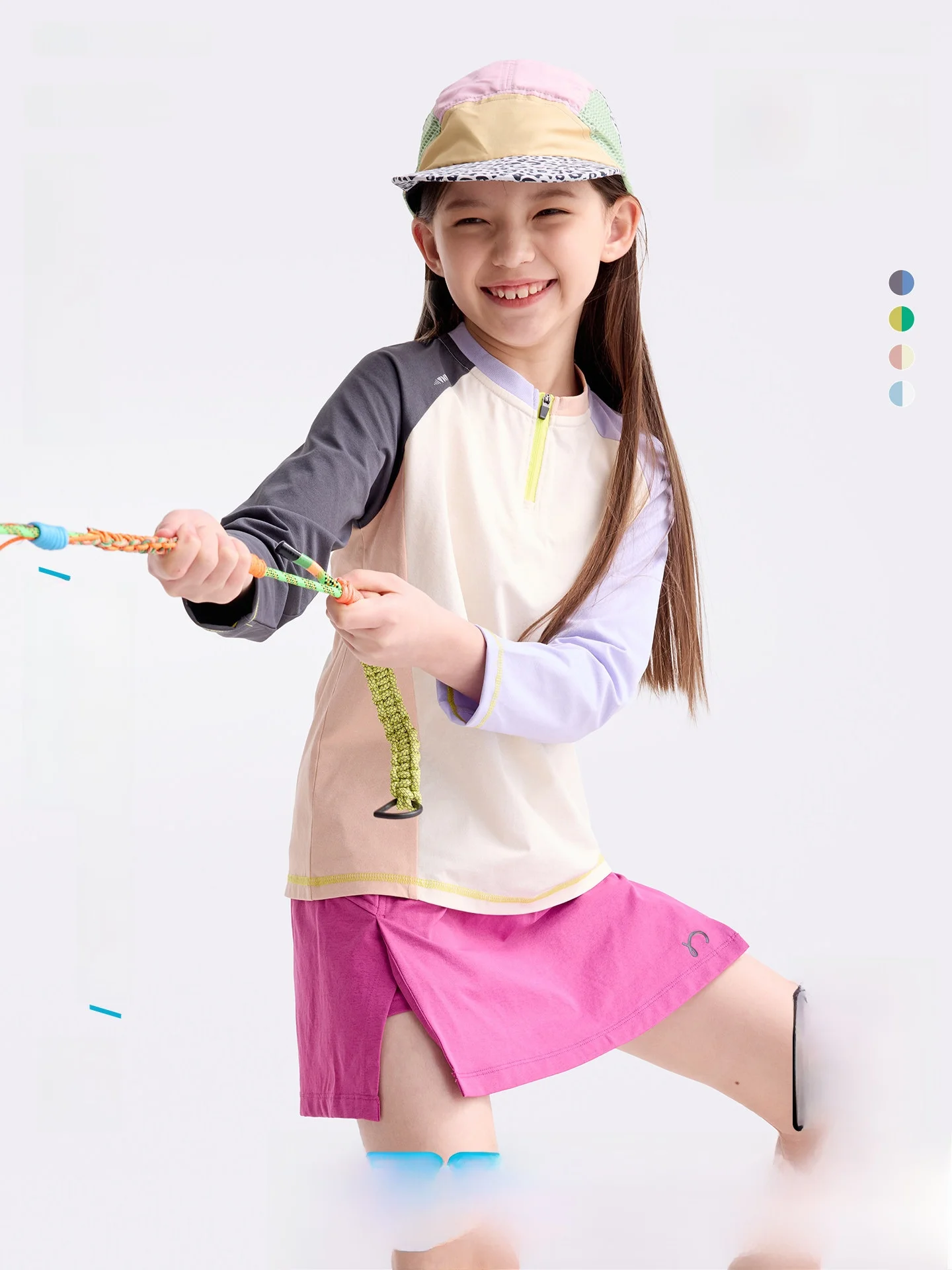 Quick Dry Long Sleeve Children's Tennis T-Shirt Purrfect Diary Brand Outdoor Style Polyester Fiber Zipper Closure Stand Collar
Quick Dry Long Sleeve Children's Tennis T-Shirt Purrfect Diary Brand Outdoor Style Polyester Fiber Zipper Closure Stand Collar