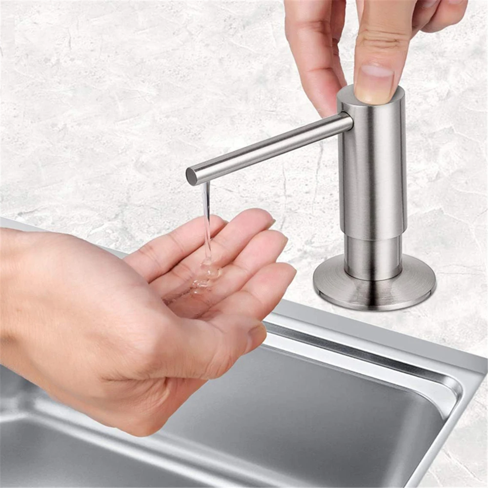 Brass Detergent Dish Soap Dispenser with 100cm Tube Kit/500ml Bottle Brushed Black Liquid Dispenser for Bathroom Kitchen Sink
Brass Detergent Dish Soap Dispenser with 100cm Tube Kit/500ml Bottle Brushed Black Liquid Dispenser for Bathroom Kitchen Sink