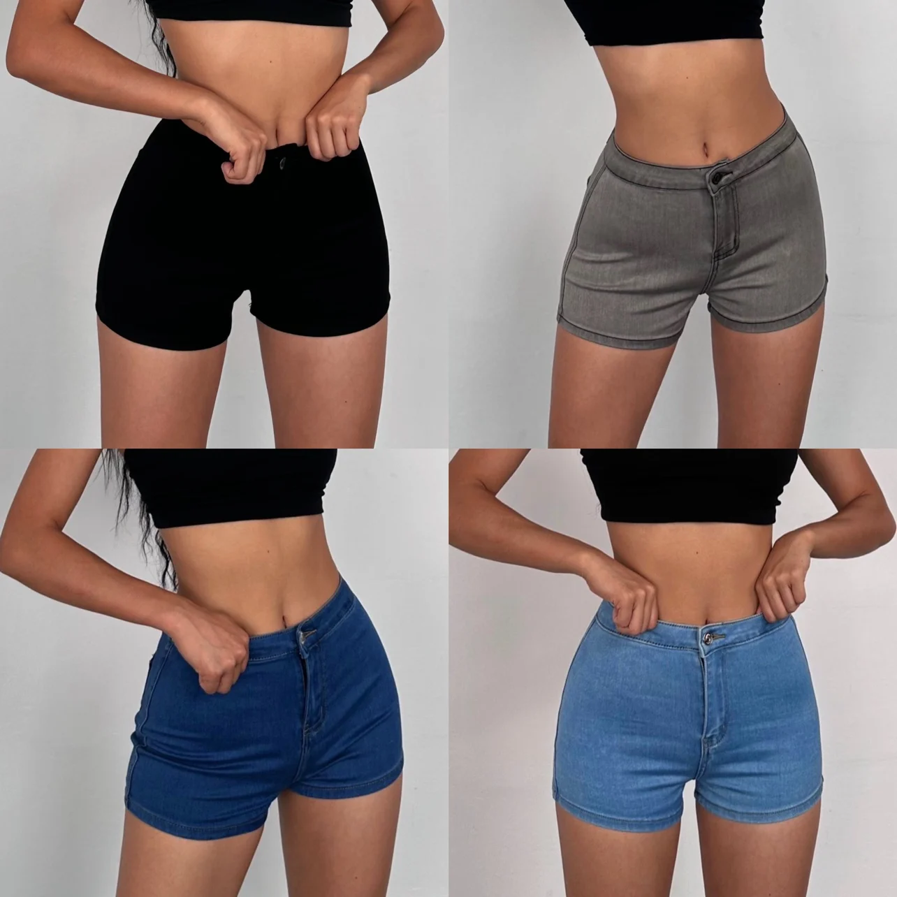Akiyo Studio Fashion High Waist Zipper Shorts Straight Leg Jeans New 2023 Four Colors Available Women's Summer Denim Shorts
Akiyo Studio Fashion High Waist Zipper Shorts Straight Leg Jeans New 2023 Four Colors Available Women's Summer Denim Shorts