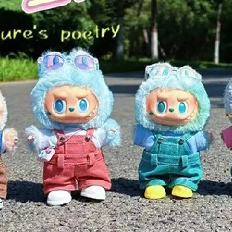 Для плюшевых кукол Labubu 3,0, 17 см, новые джинсовые комбинезоны Labubu, одежда Labubu
Для плюшевых кукол Labubu 3,0, 17 см, новые джинсовые комбинезоны Labubu, одежда Labubu