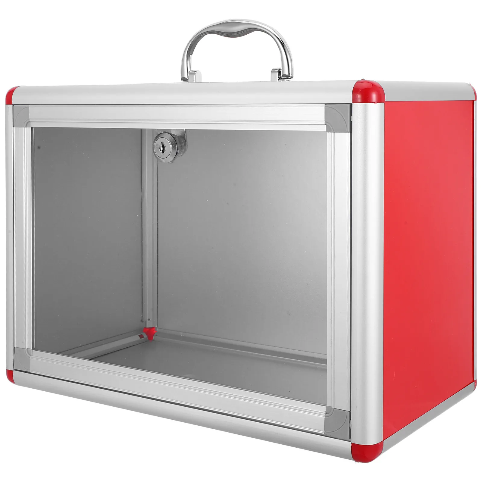 1pcs Ballot 13.3" X 9.8" Clear Lockable Voting For Fundraising Donation Collection Secure Suggestion Mailbox With Slot Metal
1pcs Ballot 13.3" X 9.8" Clear Lockable Voting For Fundraising Donation Collection Secure Suggestion Mailbox With Slot Metal