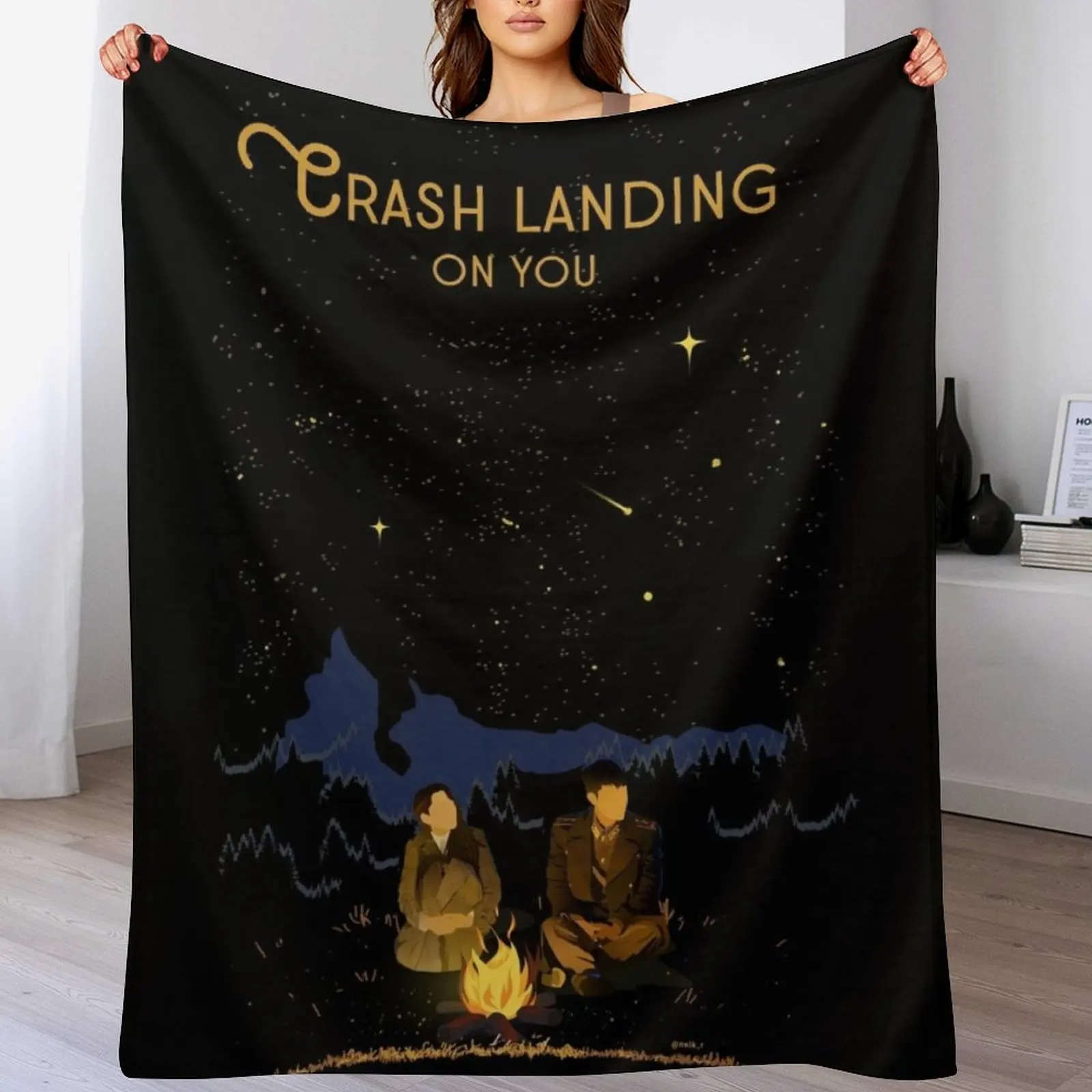 Crash Landing on You Throw Blanket Ultra Plush Cozy Blanket for Napping Sleeping
Crash Landing on You Throw Blanket Ultra Plush Cozy Blanket for Napping Sleeping