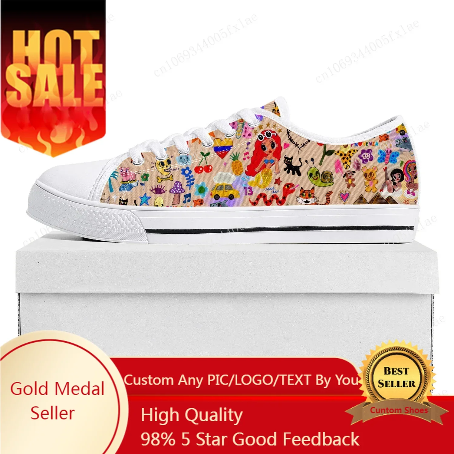 Manana Sera Bonito Low Top Sneakers Mens Womens Teenager Canvas Sneaker Casual Couple Shoes Custom Shoe White
Manana Sera Bonito Low Top Sneakers Mens Womens Teenager Canvas Sneaker Casual Couple Shoes Custom Shoe White