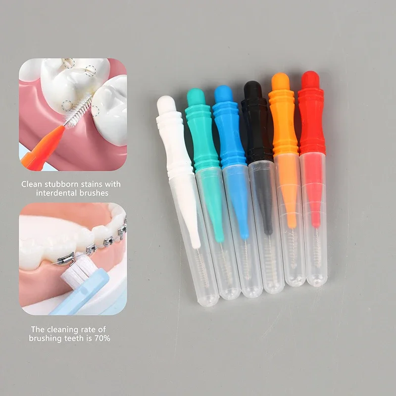 10Pcs Health Care Interdental Brushes Teeth Whitening Interdental Cleaners Orthodontic Dental Tooth Brush Oral Hygiene Tool
10Pcs Health Care Interdental Brushes Teeth Whitening Interdental Cleaners Orthodontic Dental Tooth Brush Oral Hygiene Tool