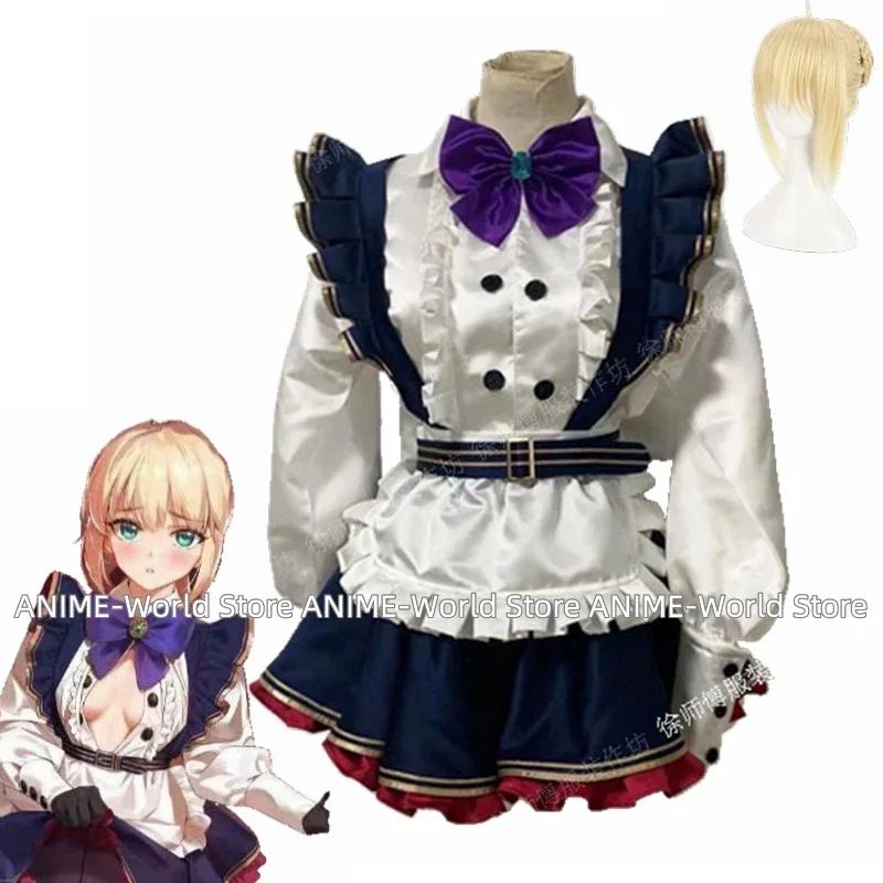《Нестандартный размер》Fate Grand Order FGO Nero Claudius Caesar Augustus Germanicus Maid Косплей Костюм Рождественский парик на Хэллоуин
《Нестандартный размер》Fate Grand Order FGO Nero Claudius Caesar Augustus Germanicus Maid Косплей Костюм Рождественский парик на Хэллоуин