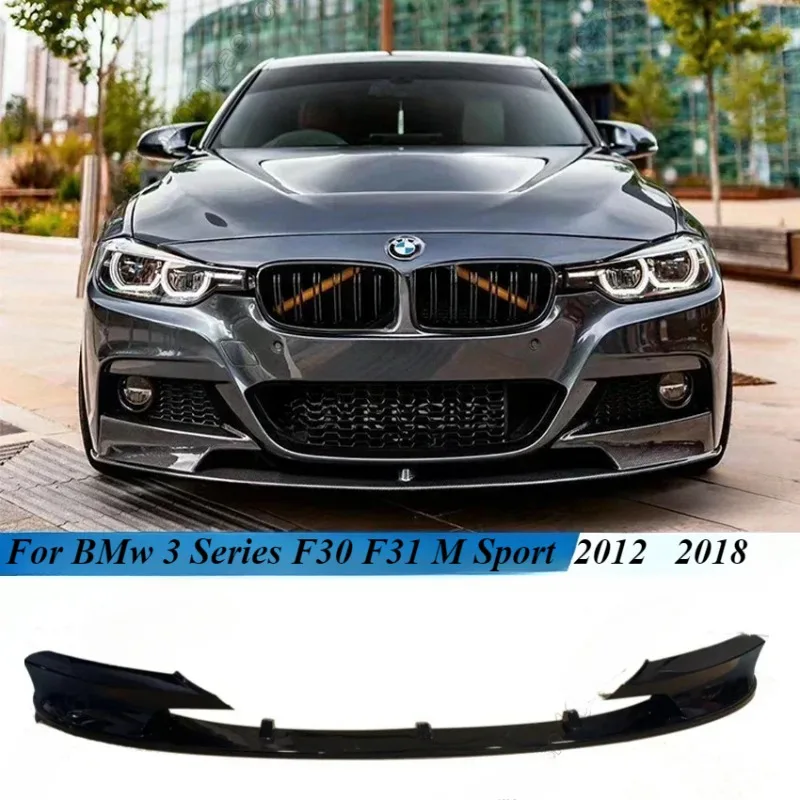 For BMW 3 Series F30 F31 M Sport 2012-2018 Black Car Front Bumper Spoiler Lip Splitter Body Kit Bumper Lip Chin Diffuser Guard
For BMW 3 Series F30 F31 M Sport 2012-2018 Black Car Front Bumper Spoiler Lip Splitter Body Kit Bumper Lip Chin Diffuser Guard