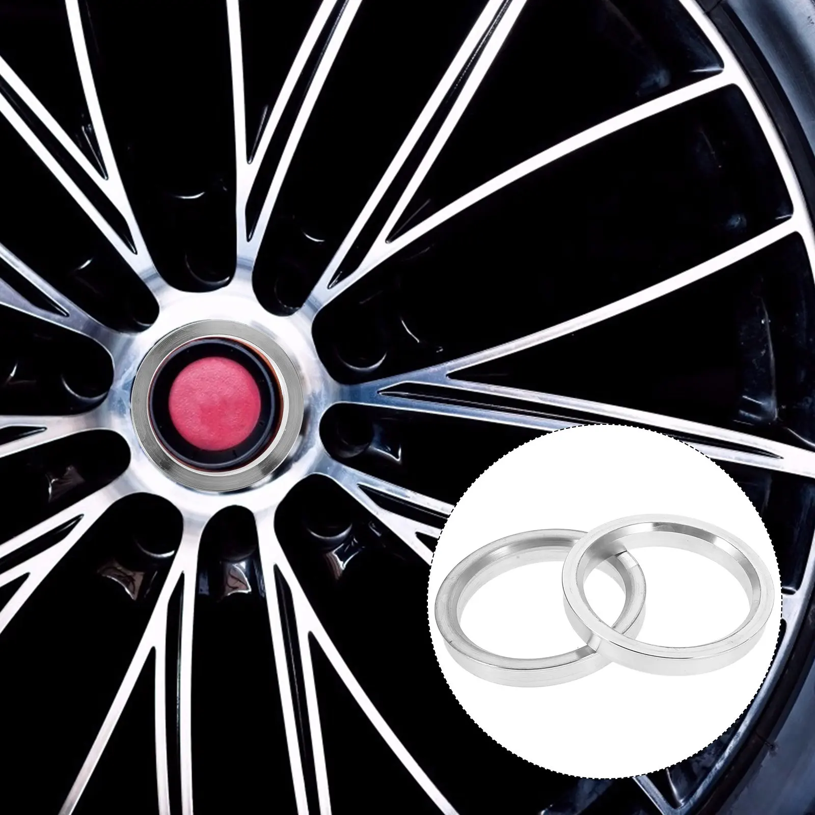 4Pcs Aluminum Alloy Hub Centric Rings 67.1mm to 73.1mm Lightweight Wheel Centering Spacers for Enhanced Handling Stability
4Pcs Aluminum Alloy Hub Centric Rings 67.1mm to 73.1mm Lightweight Wheel Centering Spacers for Enhanced Handling Stability