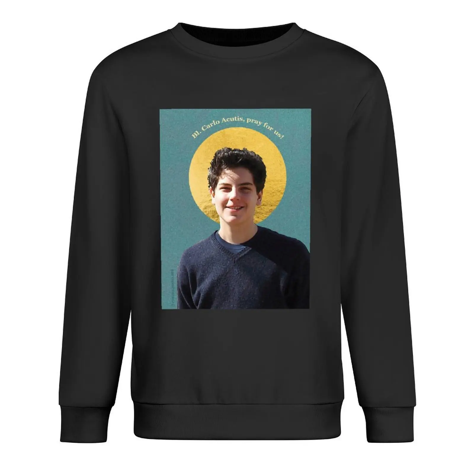 Blessed Carlo Acutis Holy Card Design Pullover men's coat winter clothes fashion men mens clothing oversize sweatshirts
Blessed Carlo Acutis Holy Card Design Pullover men's coat winter clothes fashion men mens clothing oversize sweatshirts