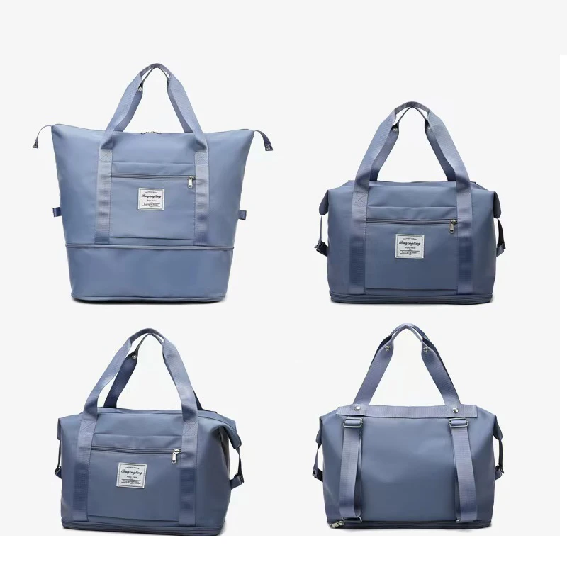 Unisex Oxford Cloth Travel Bag Expandable Waterproof Fitness Bag Dry Wet Separation Large Capacity Outdoor Luggage Bag
Unisex Oxford Cloth Travel Bag Expandable Waterproof Fitness Bag Dry Wet Separation Large Capacity Outdoor Luggage Bag